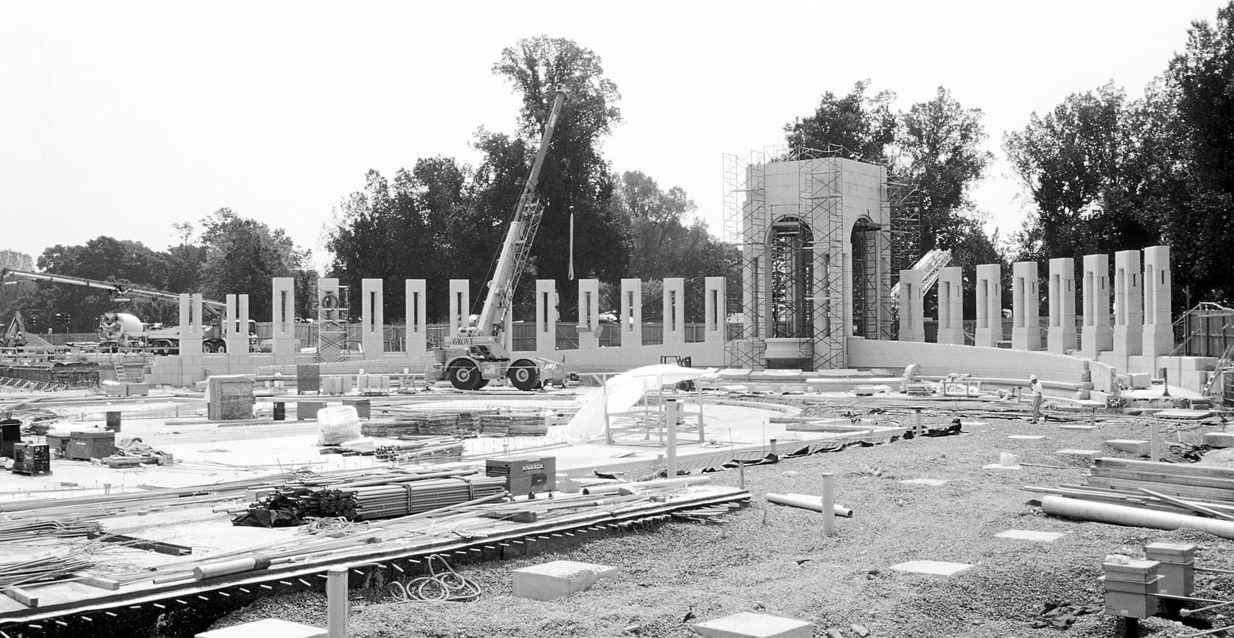 Photo of Memorial Construction