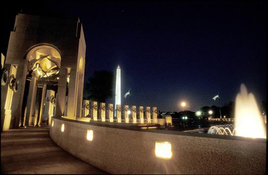 Plaza at Night
